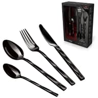 BERLINGER HAUS BH/3074 I-Rose Collection Besteck Lager 24 Party Schwarz