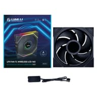 LIAN LI UNI FAN TL LCD Wireless 140mm fekete
