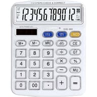 CTIFREE ECO-001 calculator 120x154mm 12 cifră alb