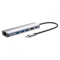 MANHATTAN USB-C PD 6-in-1 4K Docking Station / Multiport Hub