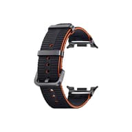 SAMSUNG Galaxy Watch8/Watch8 Classic szabadidős szíj S/M sötétszürke