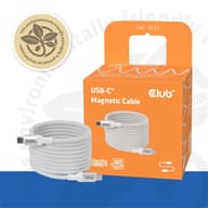 CLUB3D USB 2.0 Type C veza Bijela 2m CAC-3032
