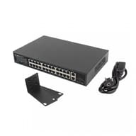 LANBERG RSGE-24P-2GE-2S-360 24x 1GbE PoE+ Switch