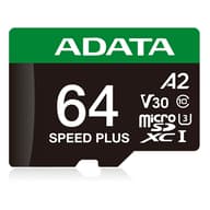 ADATA SPEED PLUS 64GB MicroSDXC 140 MB/s UD64GUI3V30A2SP-RA1