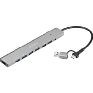 SANDBERG USB-C/A 7 x USB 3.0 Hub