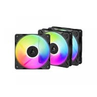 ARCTIC COOLING P12 Pro Reverse A-RGB fordított légáramlás 3 darabos szett fekete