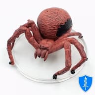 WIZK!DS D&D Icons of the Realms: Monster Manual 1 Giant Spider (red) kalandjáték figura