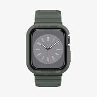 SPIGEN Rugged Armor Pro Apple Watch 9/8/7 (45mm) /SE (2nd/1st Gen)/6/5/4 (44mm) tok zöld