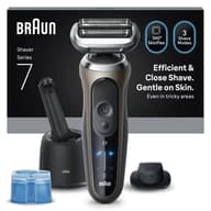 BRAUN Series 7 72-C7200CC Wet&Dry Electronic razor travel pouch black