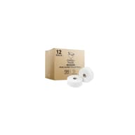 CHEEKY PANDA Toalettpapír bamboo 2 ply 18cm diameter 12 roll white