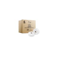 CHEEKY PANDA Toalettpapír bamboo 2 ply 24.2cm diameter 6 roll white