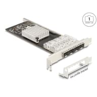 DELOCK PCI Express x4 Kártya - 4 x SFP bővítőhely Gigabit LAN