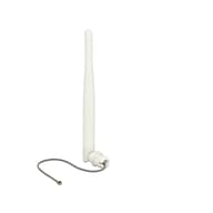 DELOCK WLAN 802.11 b/g/n Antenna MHF plug 3 dBi irányított. 1.13 12 cm. flexibilis. klipsz. white