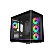 COOLERMASTER Elite 600 TG schwarz +7 pcs ARGB Ventilator