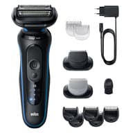 BRAUN Series 5 52-B1650s electric razor black / blue
