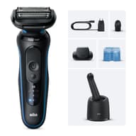 BRAUN Series 5 52-B7000cc electric razor black / blue