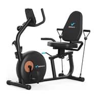 MERACH Fekvőkerékpár magnetic 8 szint Bluetooth black MR-S23B1-EU