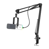FIFINE Játékmikrofon dinamičan kardioid gémkarral USB XLR bijela AM8TW