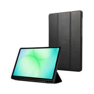 SAMSUNG Galaxy Tab A11 LTE/WIFI Book Cover case standing Skin effect TRIFOLD desktop holder black GP-FBX130AEABW