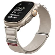 SKINARMA Kobu Apple Watch állítható szíj 49/45/44/42MM elefántcsont bézs SP113469