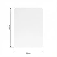 IRIS 90x130cm providno padlóvédő podloga za stolicu 0.8mm MAT 90X130