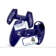 SONY PlayStation 5 DualSense kontrollerhez gemacht offiziell Real Madrid licenccel mit Silizium Schutzhülle Blau