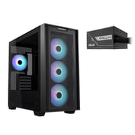ASUS A21 Plus ARGB ventilatori + 650W napajanje crno A21 PLUS/ARGB FANS/EPS+PRIME-650B-BL