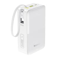 BASEUS FC51 Bipow 2 Pro Power Bank 30000mAh 22.5W + USB-C Kabel Weiß E0028101