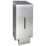 GREENCLEAN Vandálbiztos folyékonyszappan adagoló zárható szögletes r.m. acél Silk Touch 1L GCJ6SS-FP