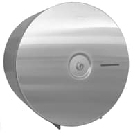 GREENCLEAN Nagytekercses ipari WC-papír tartó 280mm maxi tekercshez r.m. acél selyem GCHIGS