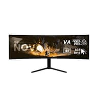 AROZZI Nova 49" Curved black AZ-NO-49TUW165-BK