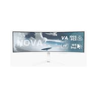 AROZZI Nova 49" Curved white AZ-NO-49TUW165-WT