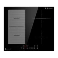 AMZCHEF Indukciós főzőlap beépíthető 4 zónás Flex Zone CE-FS-I72S-FFDD07
