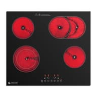 AMZCHEF Kerámia főzőlap 4 égőfejű 7200W érintésvezérléssel CE-T-72CB4xyP200-LBHA