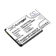 CAMERON SINO Alcatel OneTouch 1054 Li-Ion akku 3.7V/700mAh Alcatel TLi008C1 compatible FEKETE CS-OTH105SL