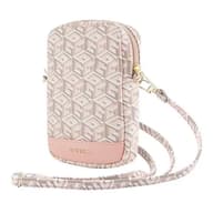 GUESS Zip GCube Bottom Stripe GUWBZPGCSPGP kis táska rózsaszín 93380