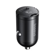 BASEUS PrimeTrip VP2 Autofahrer Ladegerät USB-C 45W + 1m USB-C Kabel schwarz C0206800