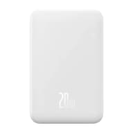 BASEUS EnerFill FM41 Magnetic Power Bank 20000mAh 20W +kábel Weiß E0027U01