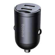 BASEUS Tiny Star Mini Autofahrer Schnellladegerät 2xUSB-C 30W C00035001121-03