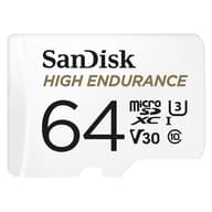 SANDISK High Endurance 64GB MicroSDXC 40 MB/s 183566