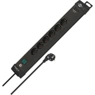 BRENNENSTUHL Premium-Line Elosztó 6 aljzat 3x USB 3m fekete 1951160613