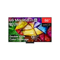 LG Smart TV 86" 4K UHD Mini RGB EVO AI 86MRGB87B3B.AEU