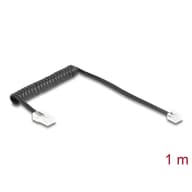 DELOCK RJ-11 RJ-45 Átalakító Fekete 1m 88442
