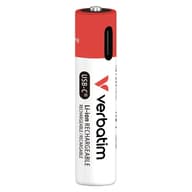 VERBATIM Lithium mikro ceruza akku (AAA) USB-C 500mAh 4db 30250