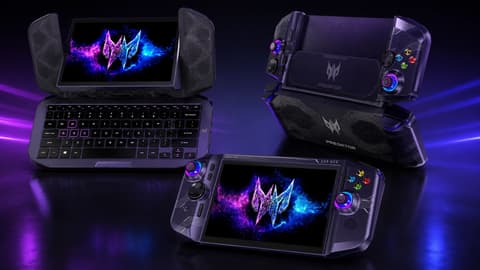 Acer Project DualPlay Mini – Különleges kézi játékkonzol, ami apró notebookként is működhet