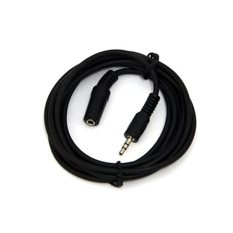 Jack Verlängerungskabel Schwarz 2m XAKABJJH
