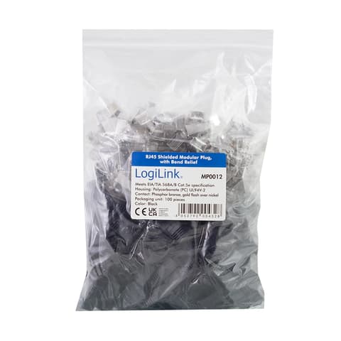 LOGILINK UTP Protiv loma Crno 3cm MP0012