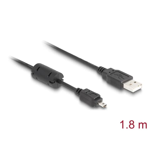 DELOCK Cable camera Casio 8pin UC-E6 USB 1.83m