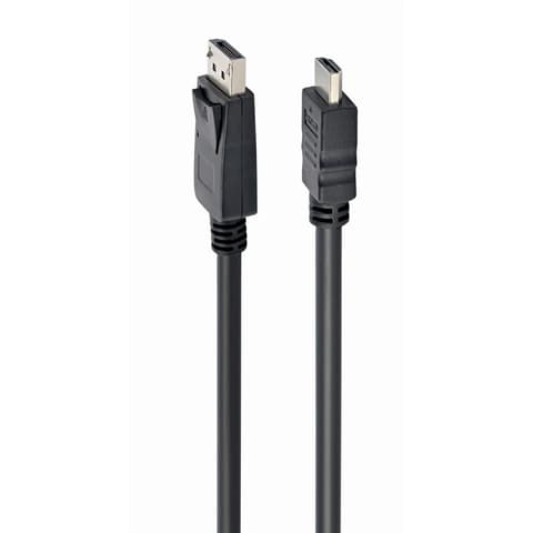 GEMBIRD DisplayPort HDMI Transformator Schwarz 3m CC-DP-HDMI-3M
