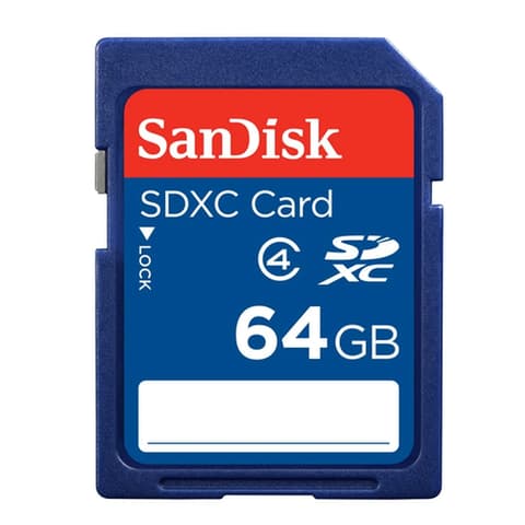 SANDISK Standard 64GB SDXC 4 MB/s SDSDB-064G-B35